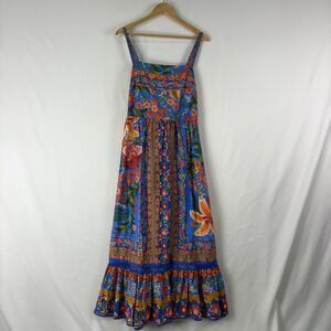 knee length dresses for ladies Black Fish Top LENZING ECOVERO Euroflax Maxi Dress  FARM Rio